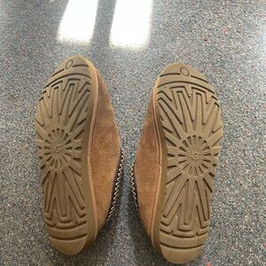 UGG Tan Suede Slip-On Shoes
